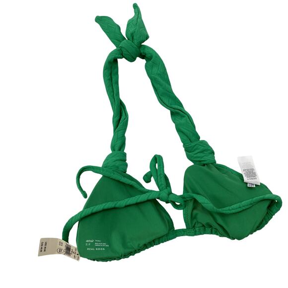 Aerie green knotted bikini top - Picture 3 of 3